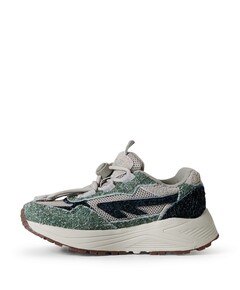 HTS SHADOW LACE FS uniseks sneakers  zwart