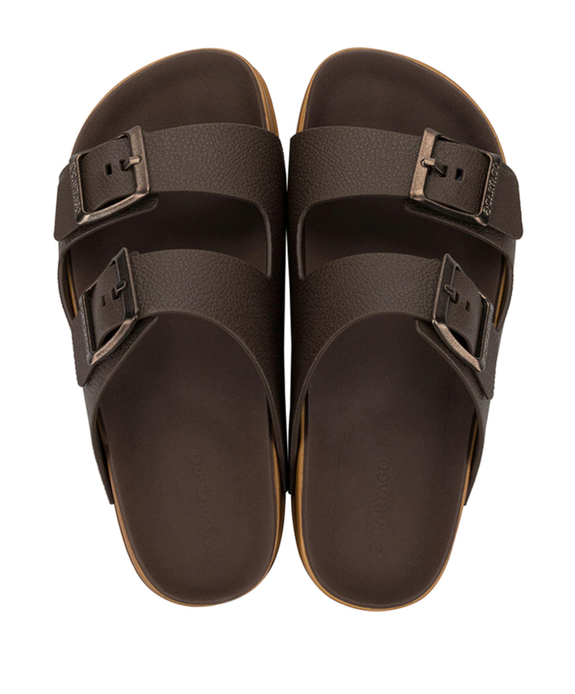 Cartago Milao Plus  heren slipper bruin