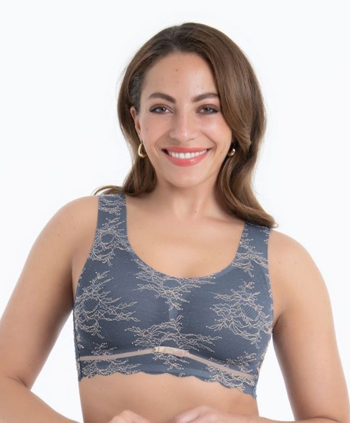 Dames bralette grijs