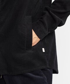 Heren overshirt zwart