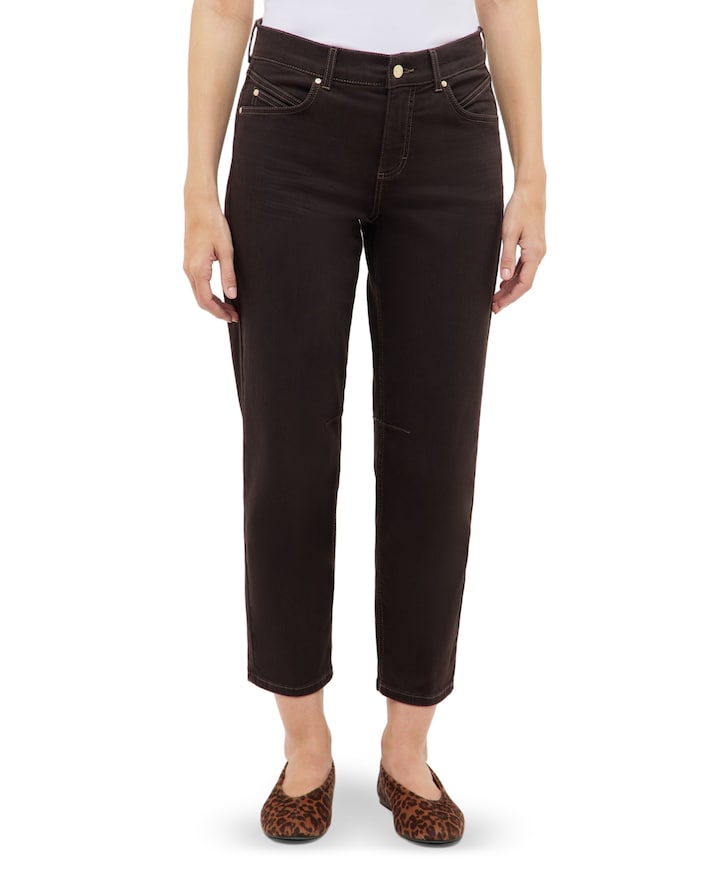 EVY dames jeans bruin