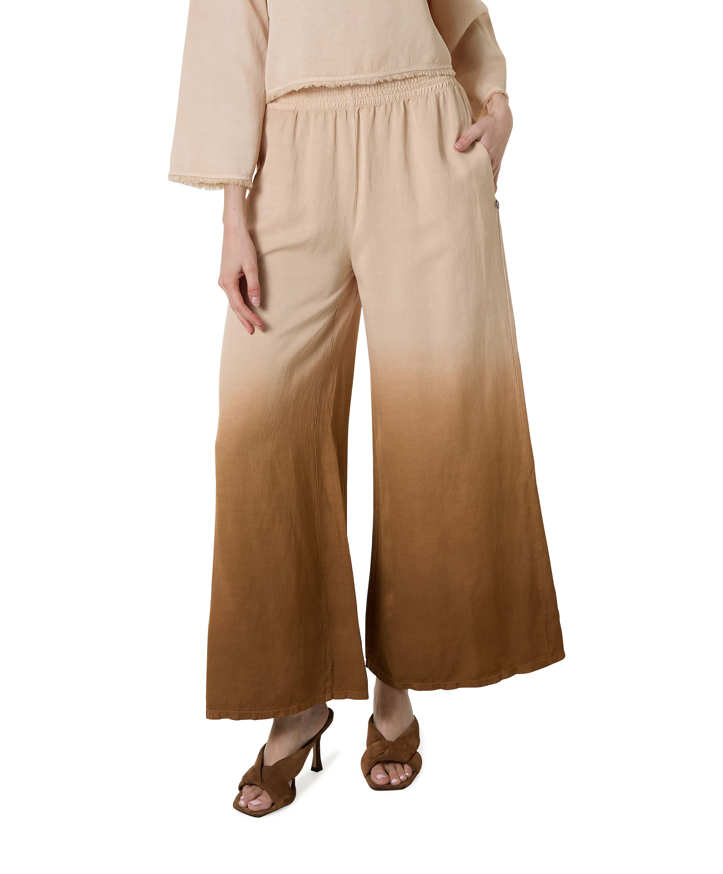 dames pantalon beige