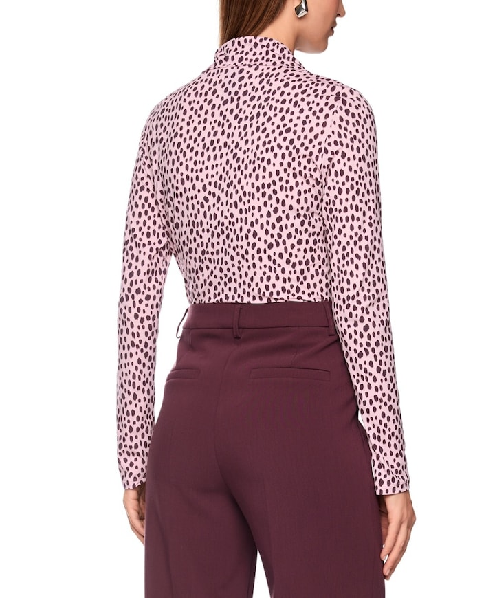 Dames longsleeve roze