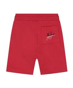 Split jongens korte broek rood