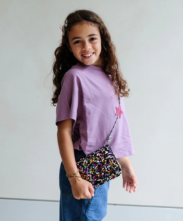 Meisjes tas multicolor