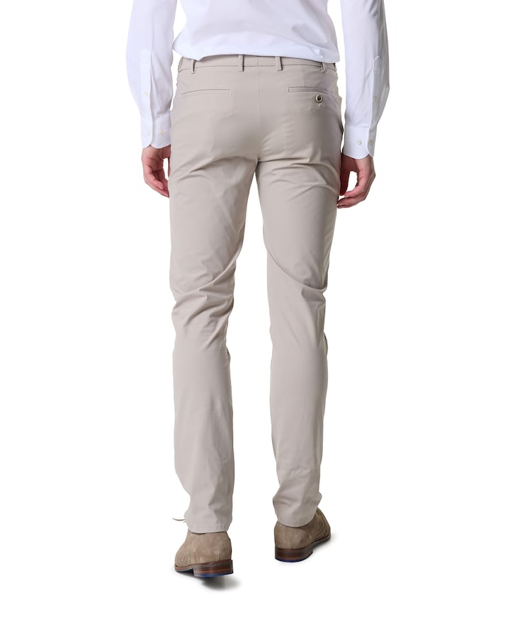 Morello elax heren pantalon beige