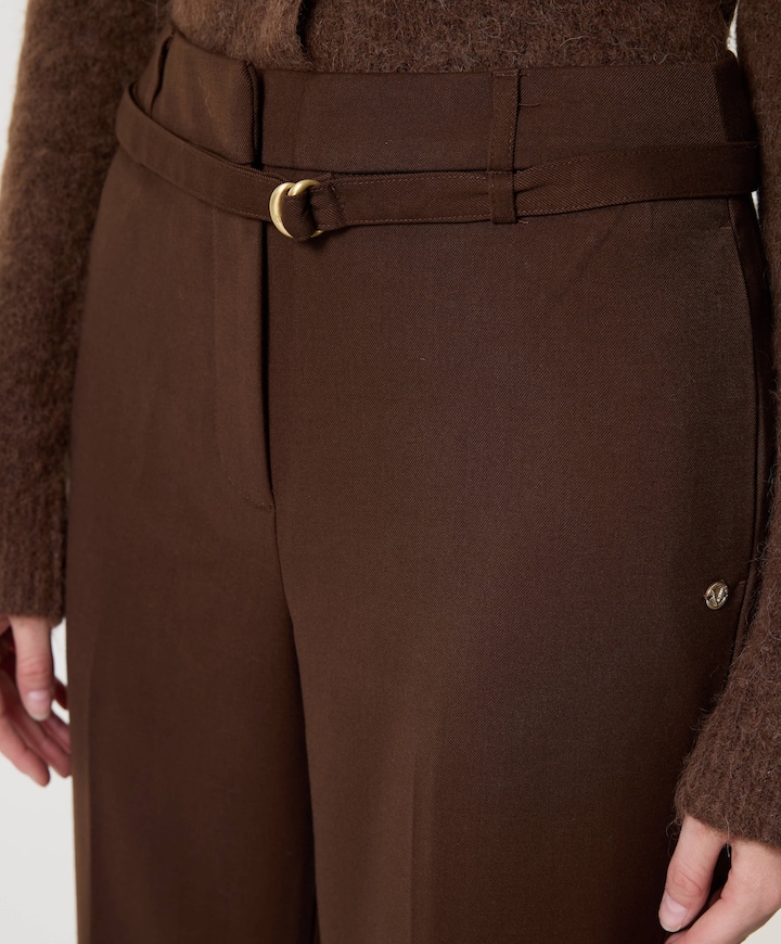 KORIEN dames broek bruin