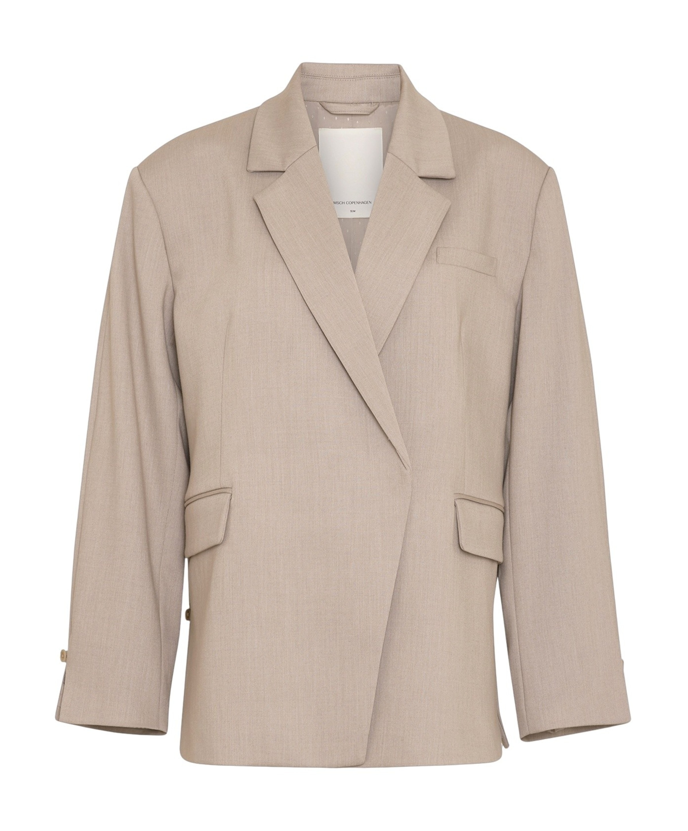 Dames blazer beige