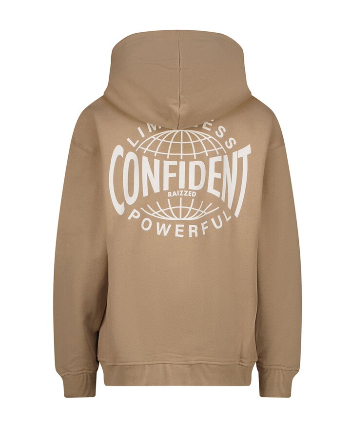 Jongens hoodie beige