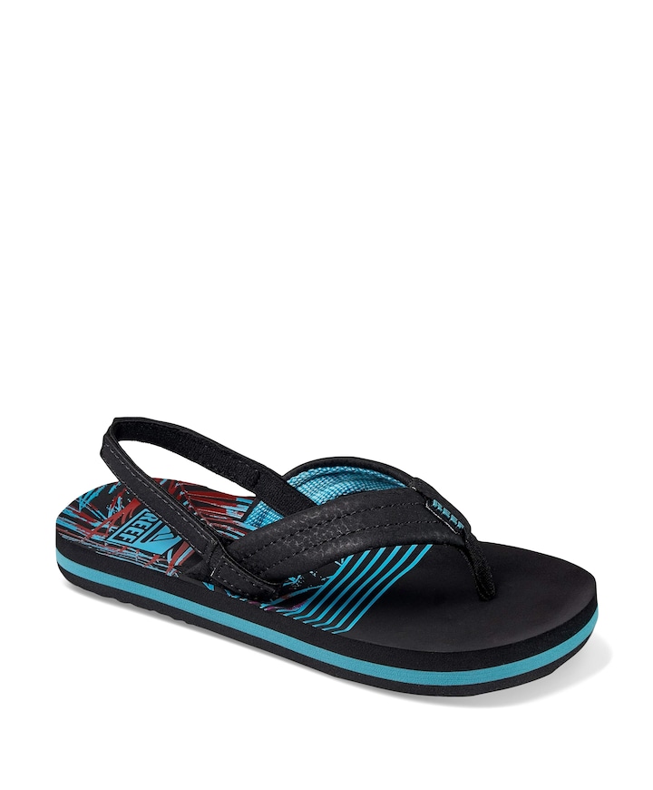 Ahitropical jongens slippers zwart