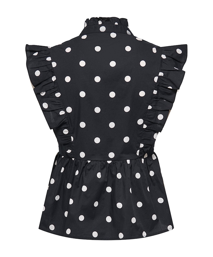 Dames top zwart