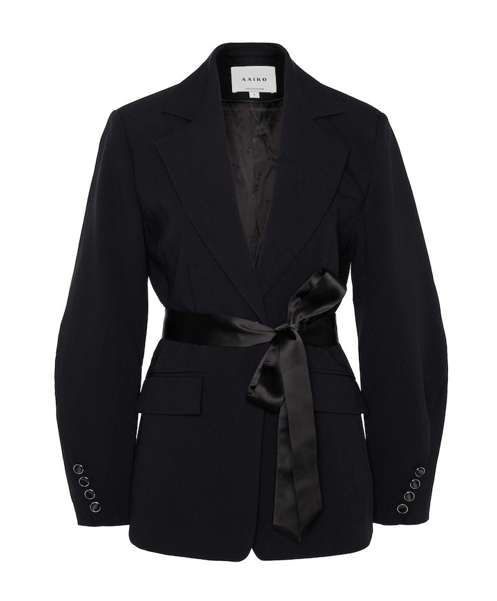 Dames blazer zwart