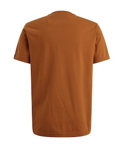 Heren t-shirt bruin
