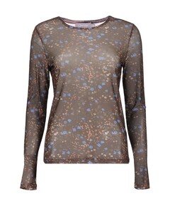 Dames blouse bruin