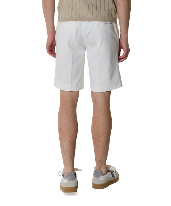 JM heren korte broek ecru