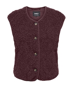 Dames gilet bordeaux