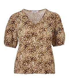 Dames T-shirt beige