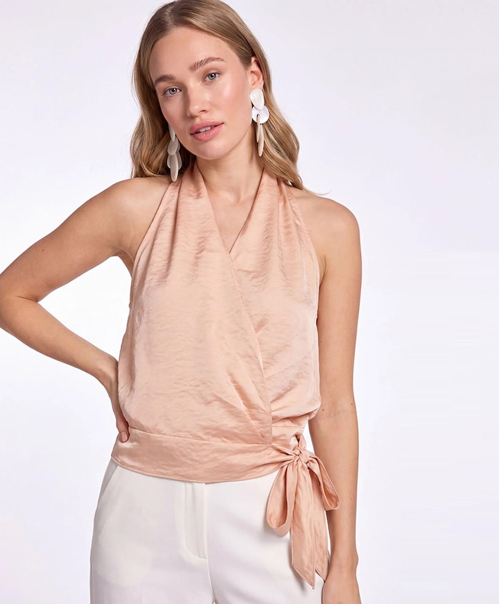 Dames top roze