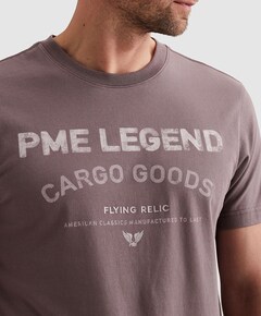 Heren T-shirt paars