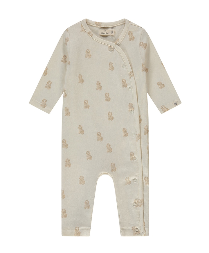 Uniseks babypakje  ecru