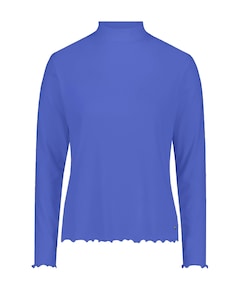 Dames longsleeve blauw