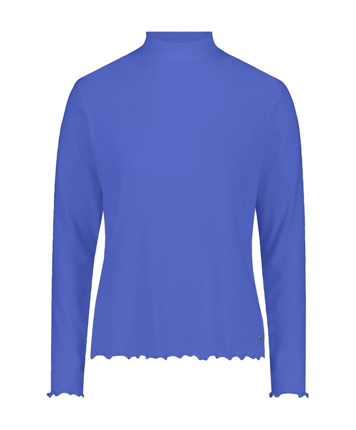 Dames longsleeve blauw