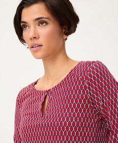 Dames longsleeve rood