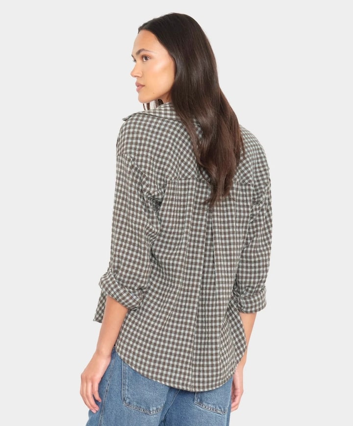 Dames blouse groen
