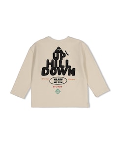 Jongens longsleeve ecru