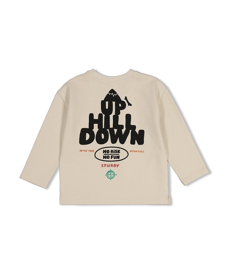 Jongens longsleeve ecru