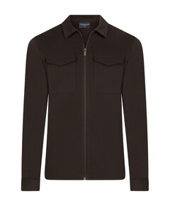 Heren overshirt bruin