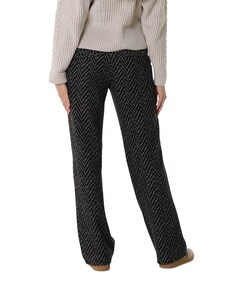 Jenny Wide Leg dames broek zwart