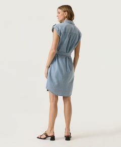 Dames jurk blauw