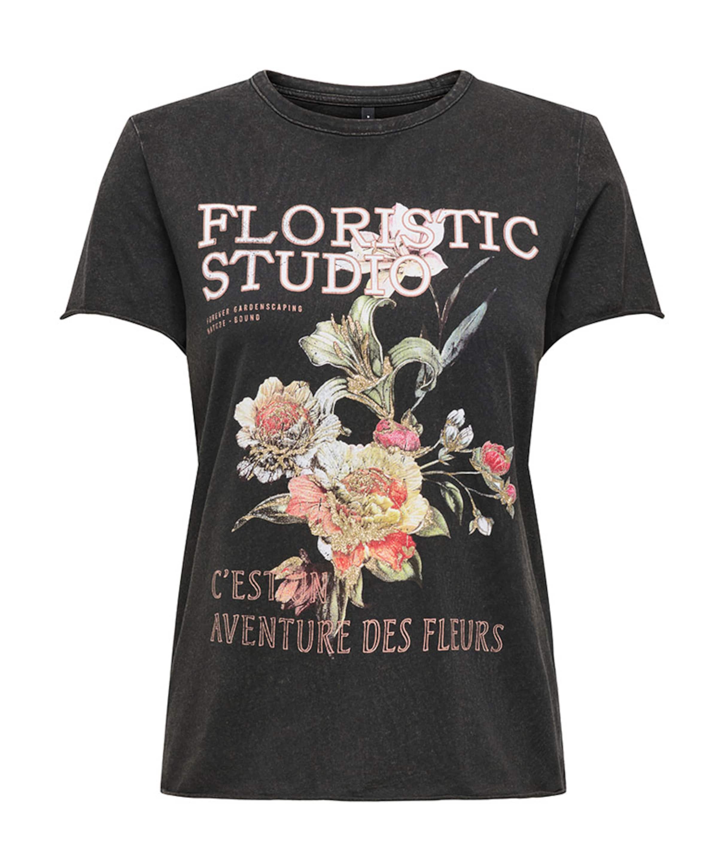 Dames t-shirt zwart