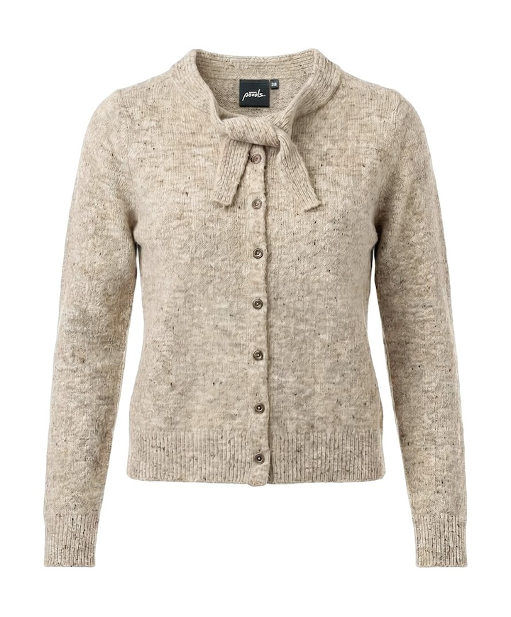 Dames vest beige