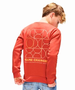 Jongens sweater oranje