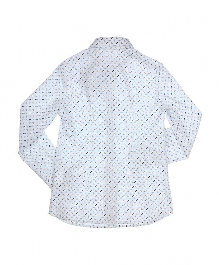 Overhemd lange mouw wit