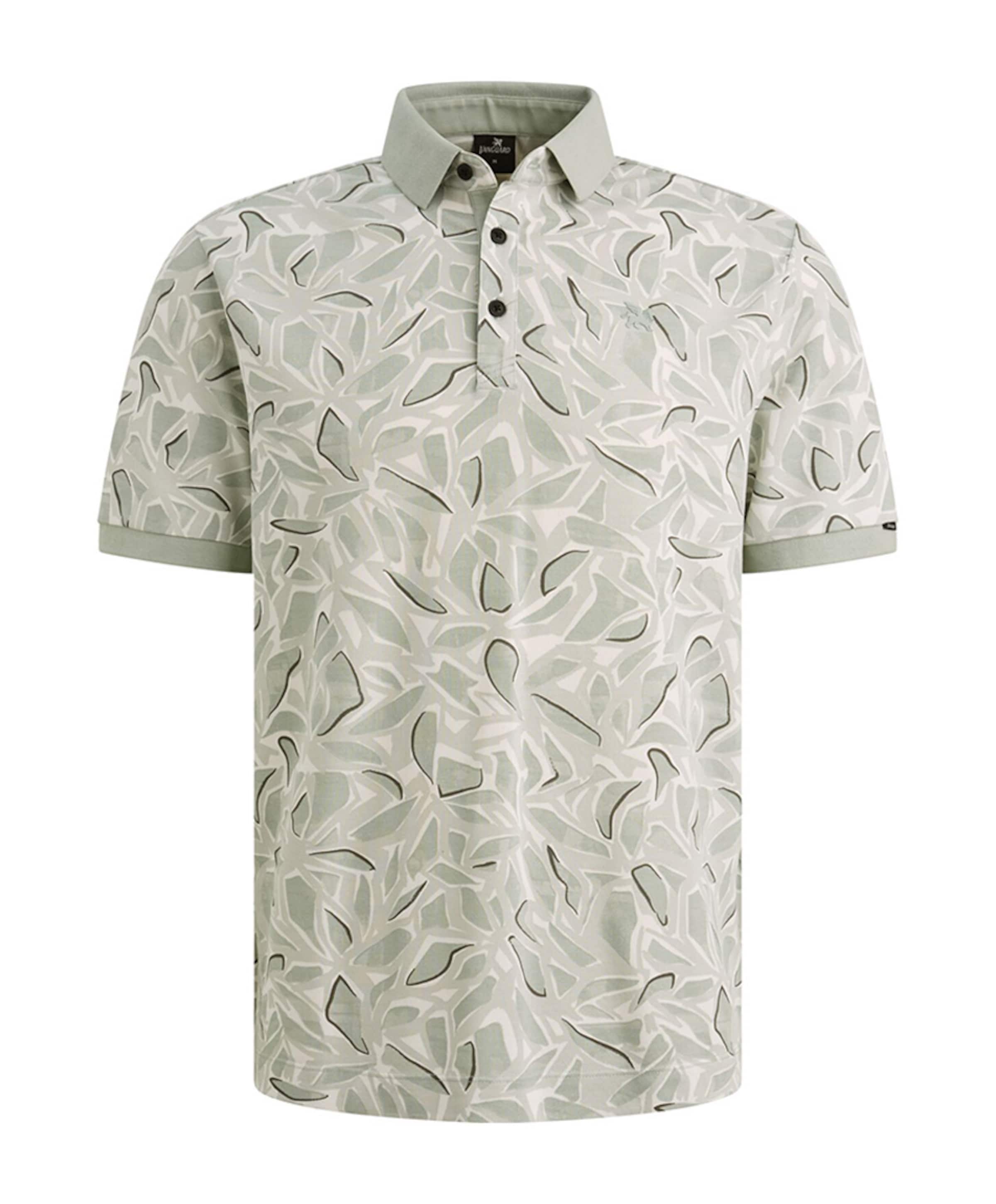 Heren polo grijs