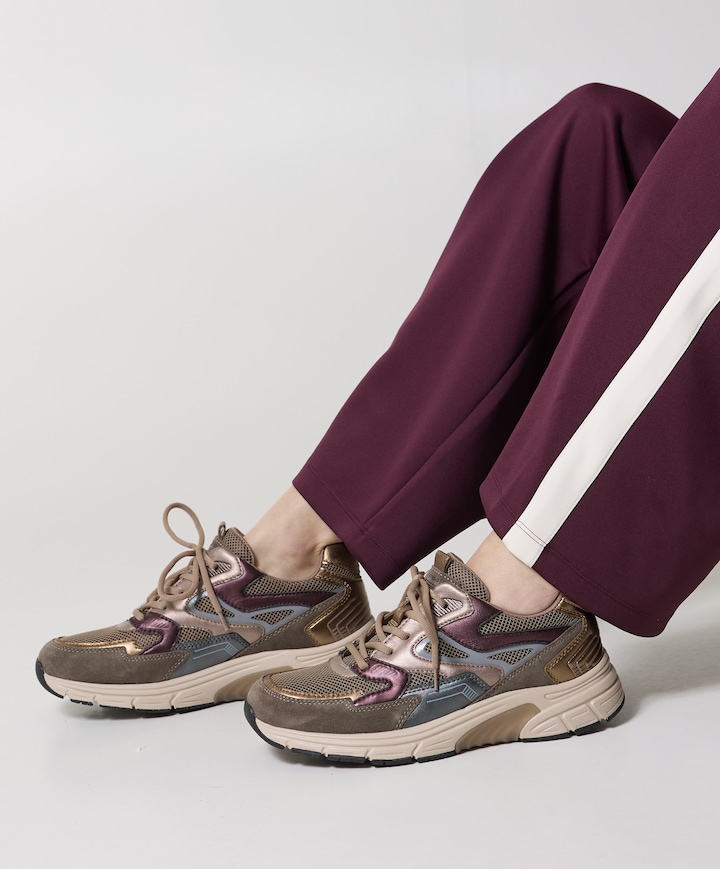dames sneakers bruin