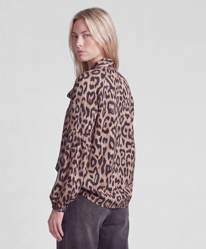 Dames blouse beige
