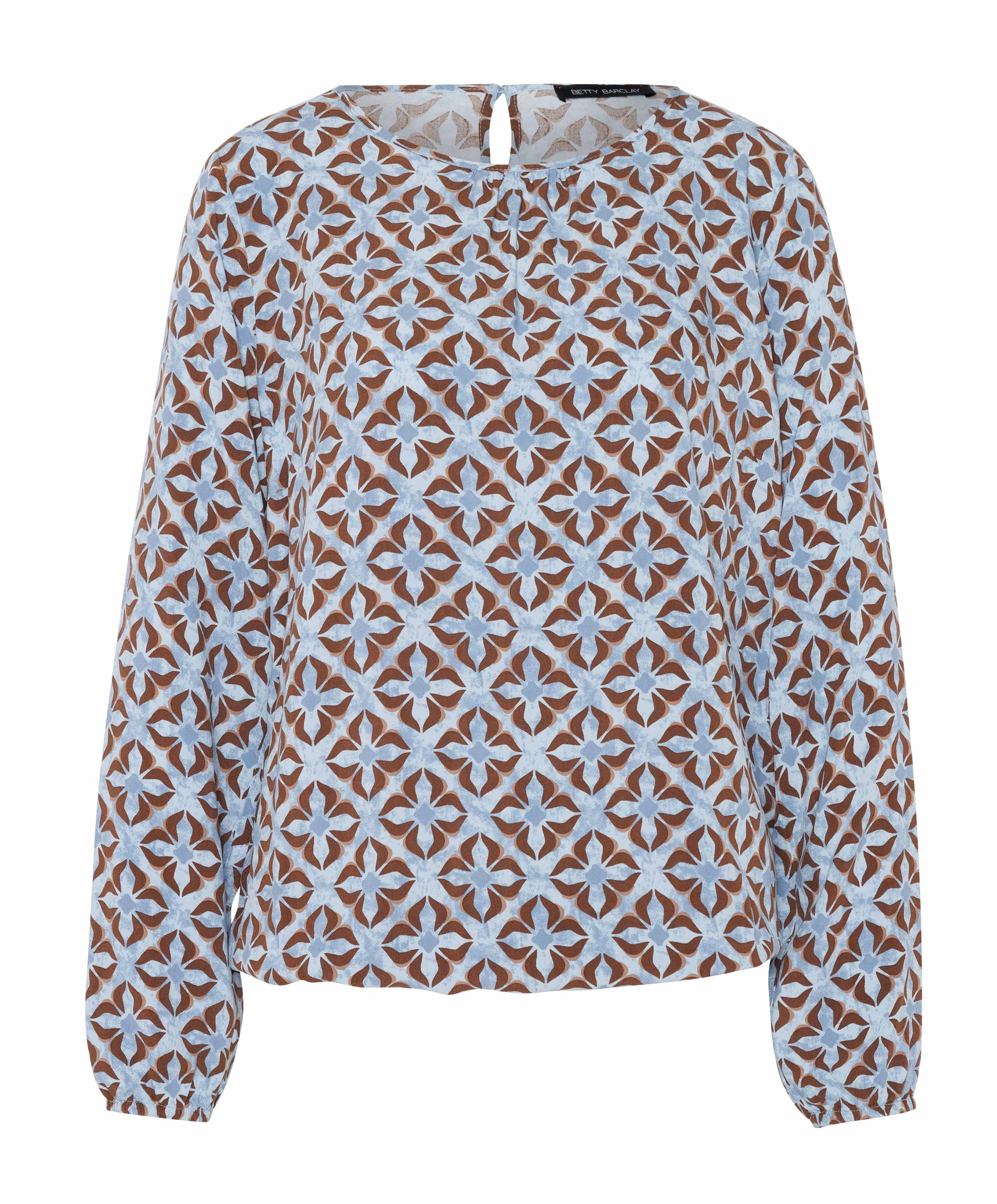 Dames blouse blauw