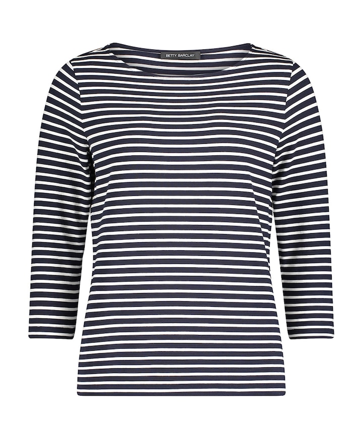 Dames longsleeve blauw