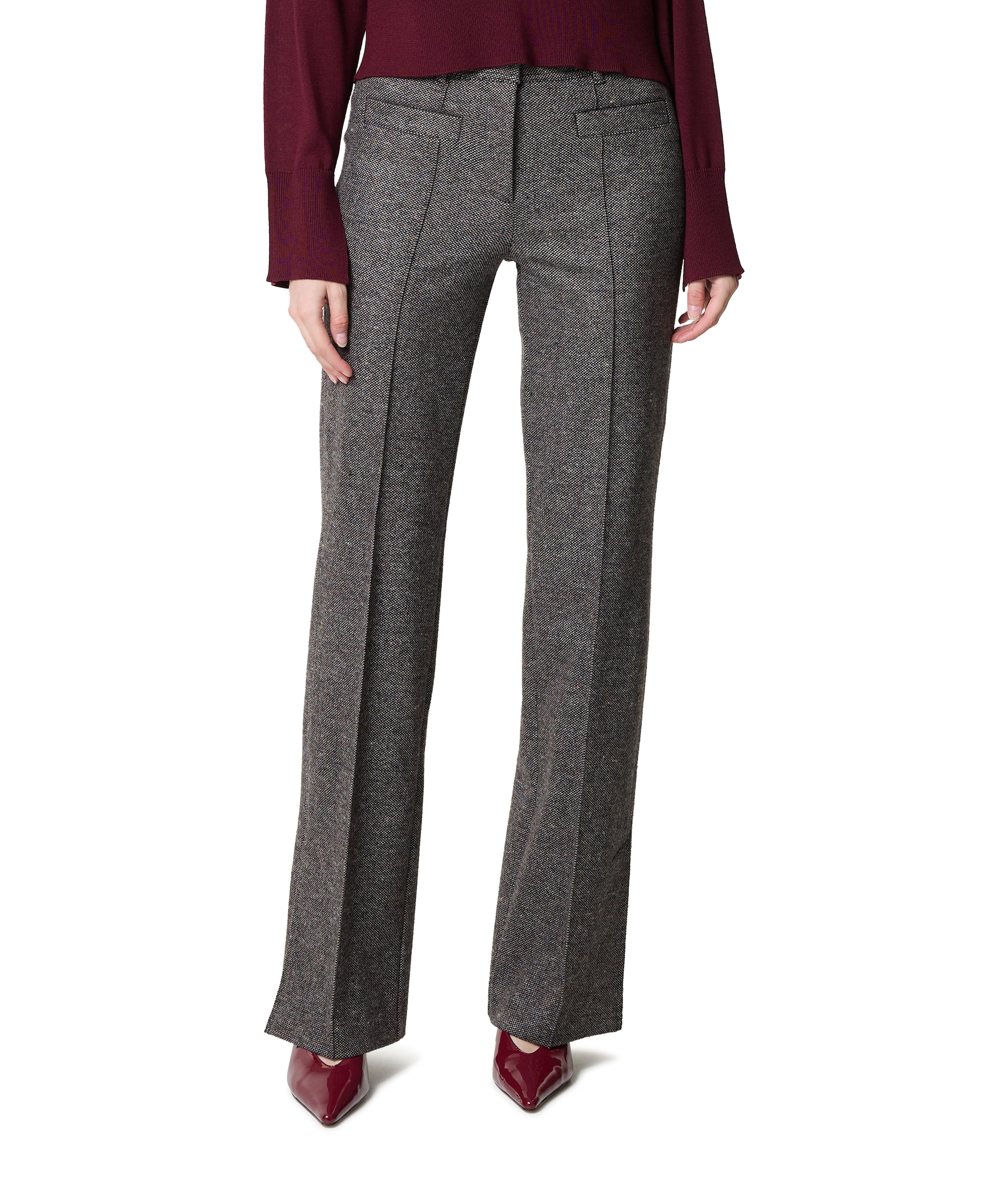 Florentine dames broek bruin