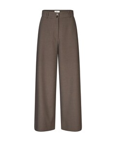 LAURAFV 826 MUD BROWN MELANGE dames broek bruin
