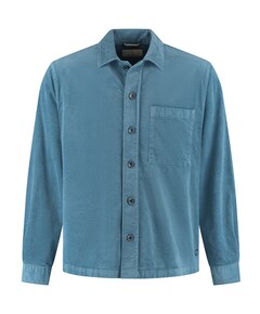 Heren overshirt blauw