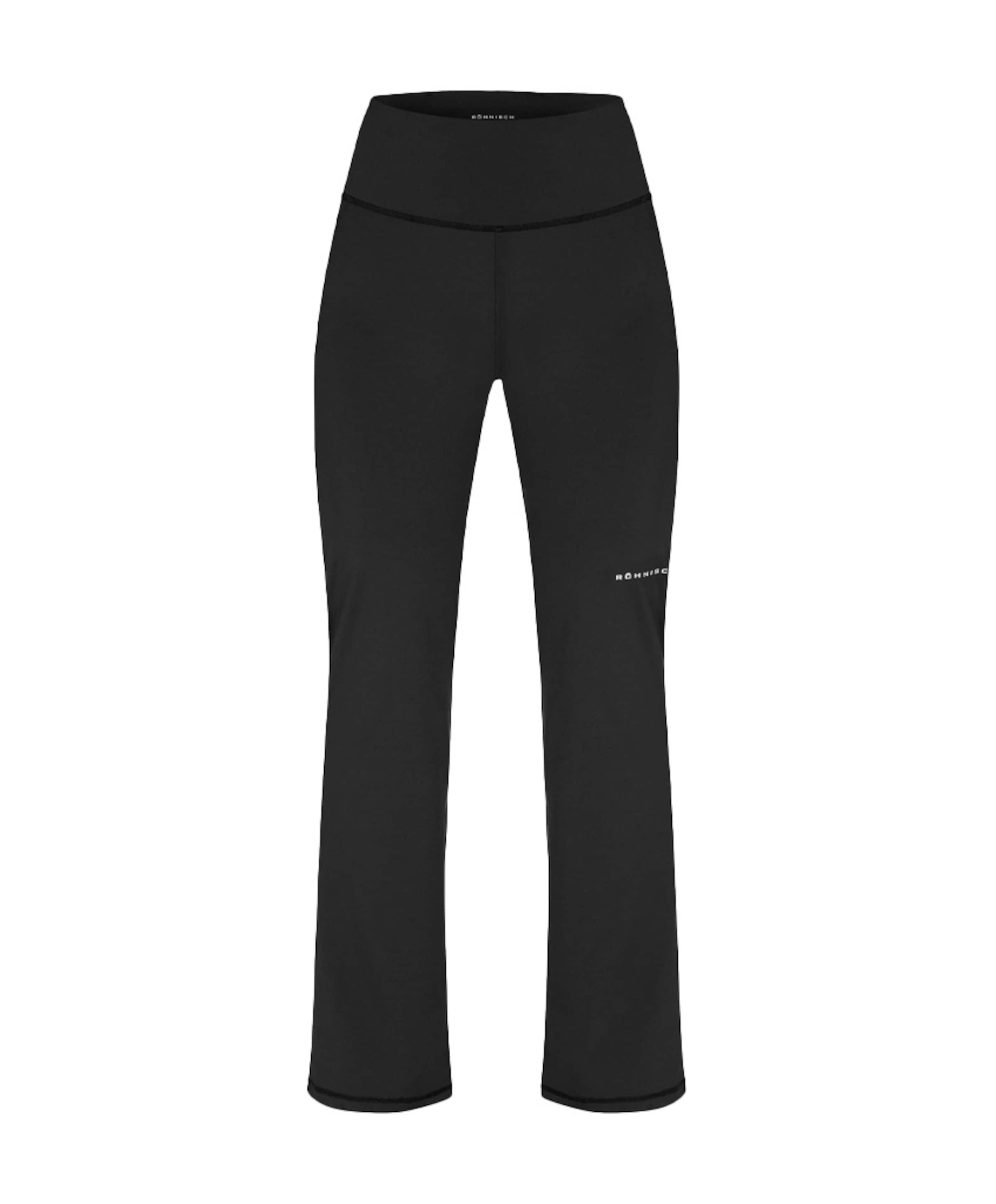 Flattering High Waist Pants dames tight zwart