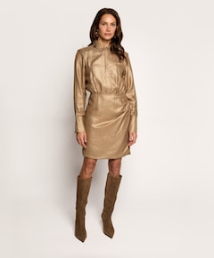 Dames jurk beige