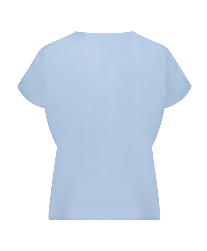 Dames blouse blauw