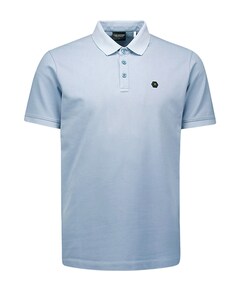 Heren polo blauw