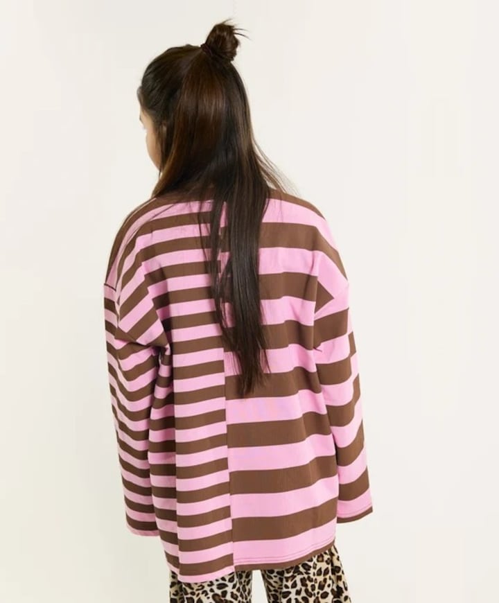 Meisjes longsleeve roze